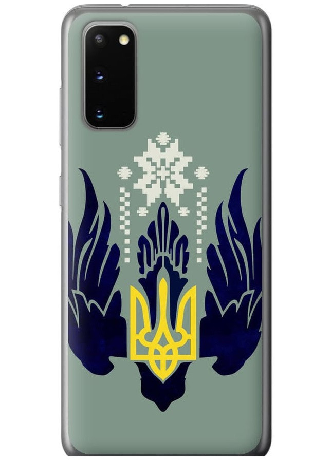 2D пластиковый чехол 'Тризуб с крыльями' для Endorphone Samsung Galaxy S20 (259943931)