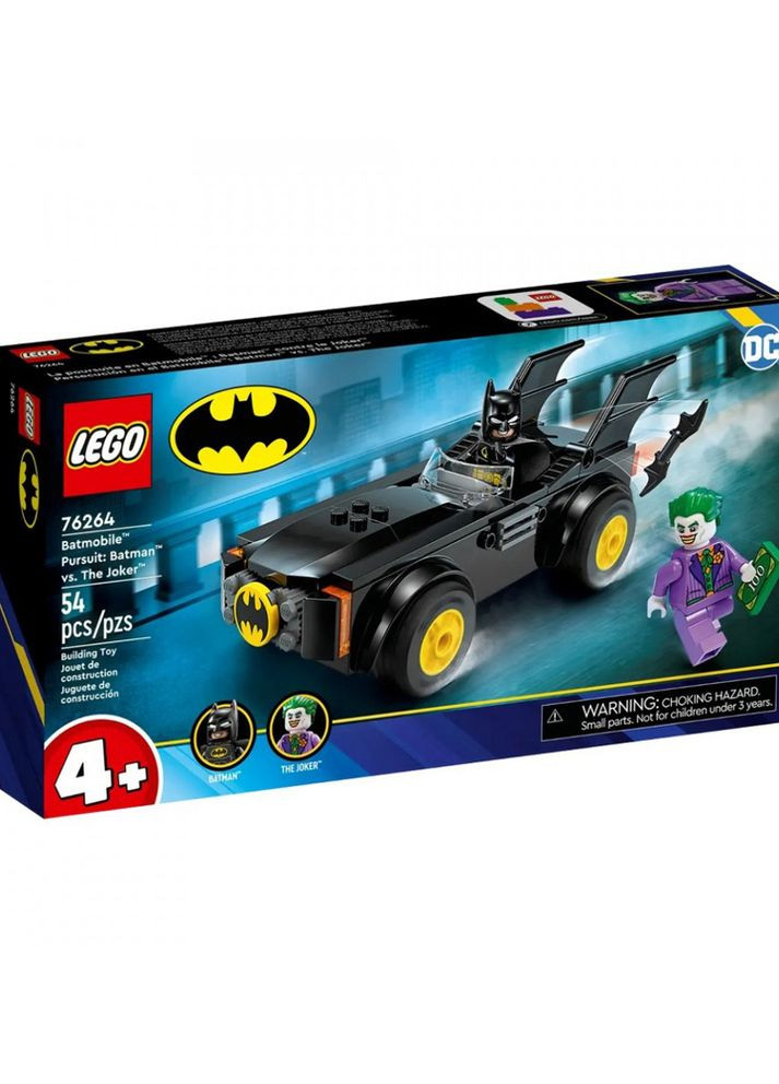 Конструктор DC Batman Погоня на Бэтмобиле: Бэтмен против Джокера цвет разноцветный ЦБ-00229984 Lego (262290009)