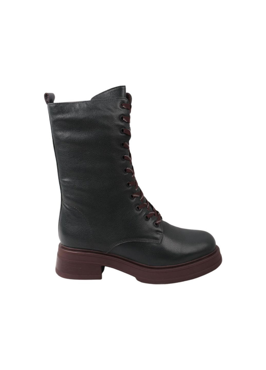 ботинки женские зеленые натуральная кожа Polann