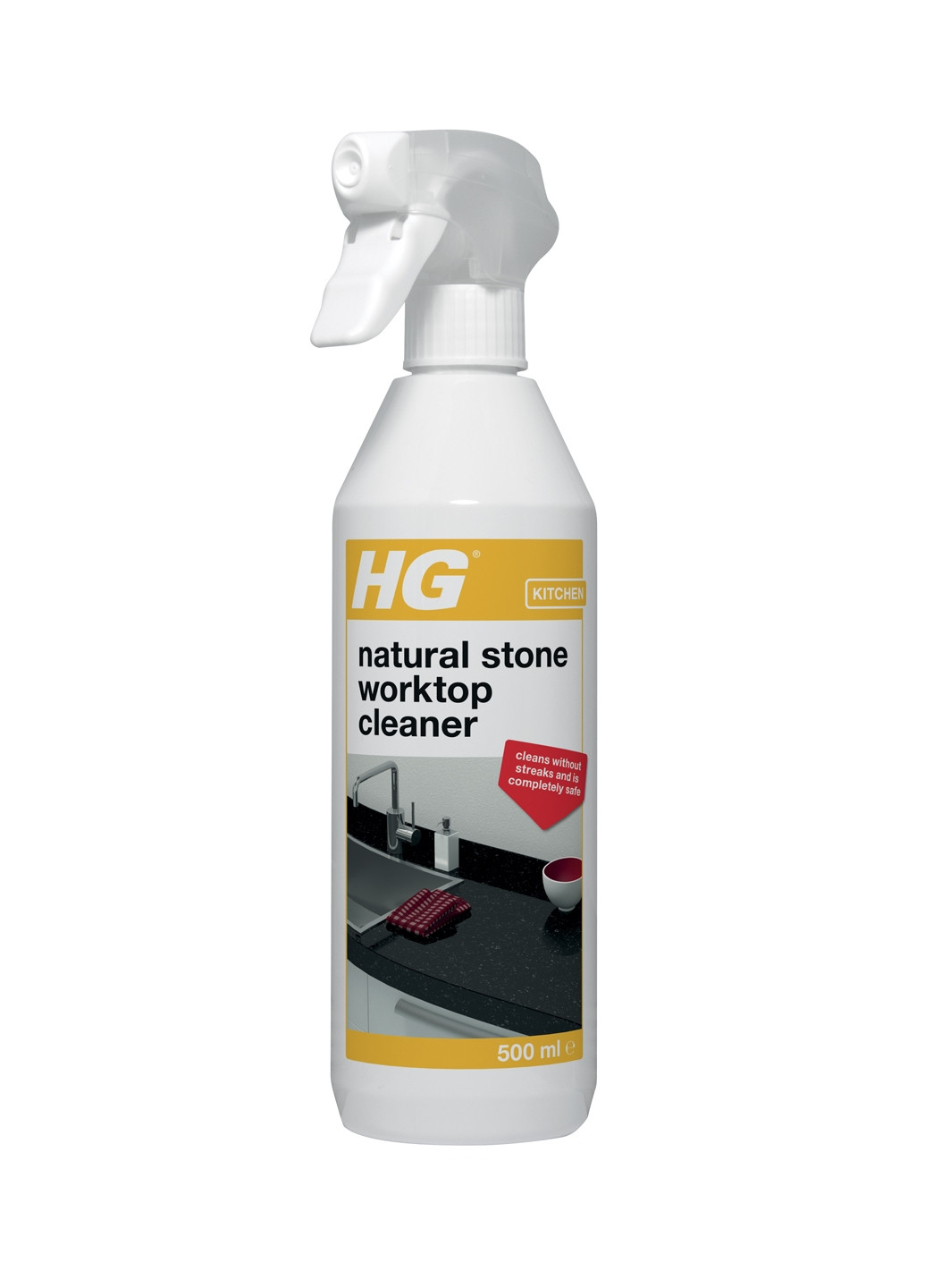 Средство для очистки кухонных поверхностей из натурального камня 500мл HG (259811942)