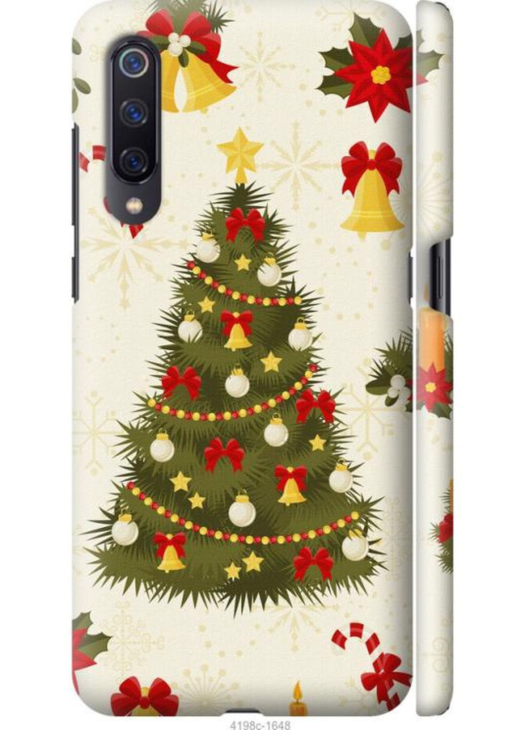 Чехол на Xiaomi Mi9 Новогодняя елка MMC (271695437)