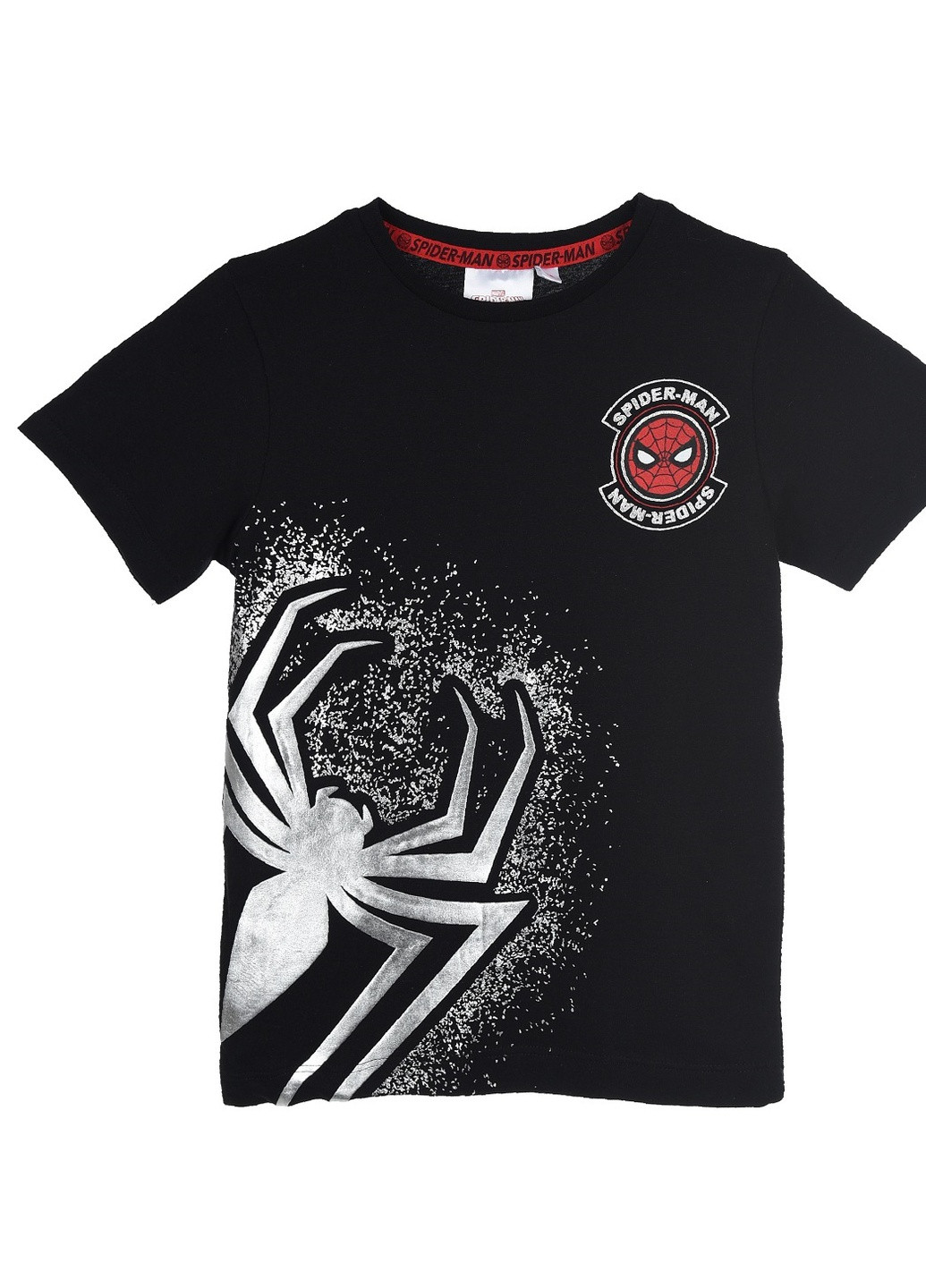 Чорна футболка spider man (чоловік павук ) Disney