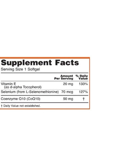 CoQ10 50 mg 50 Softgels Now Foods (256719222)
