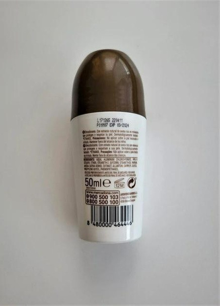 Дезодорант-антиперспирант шариковый универсальный с маслом овса Delicado 50 мл Avena Aveia Deliplus (256671227)
