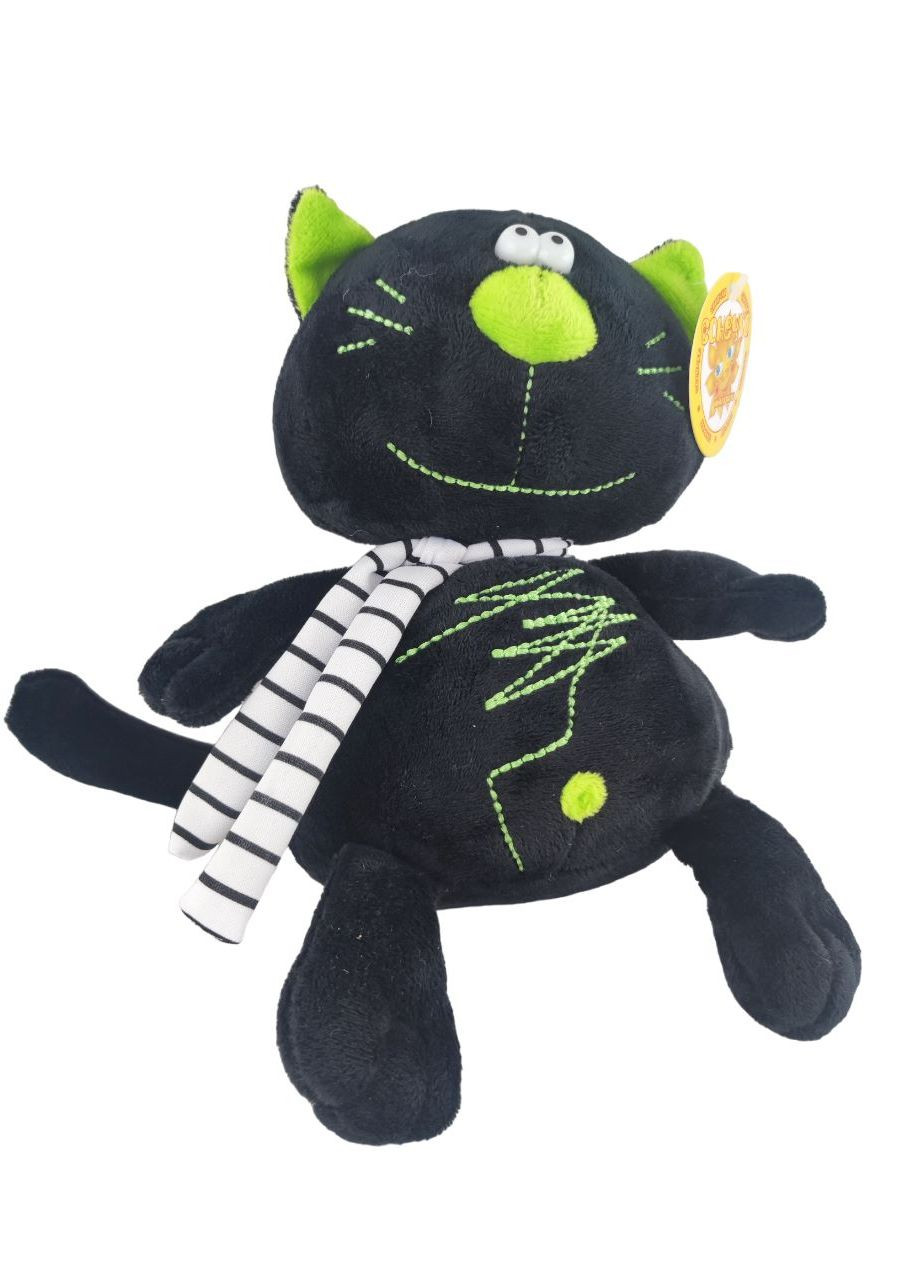 М'яка іграшка Кіт Батон Чорний, 25 см (111858-1) A-Toys (260062498)