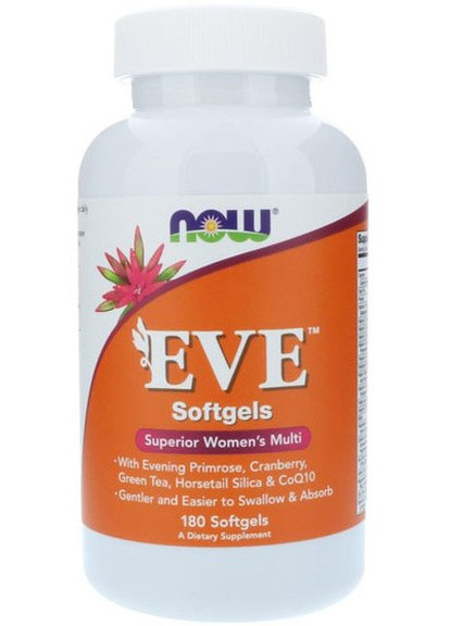 Eve Superior Women's Multi 180 Softgels Now Foods (256725232)