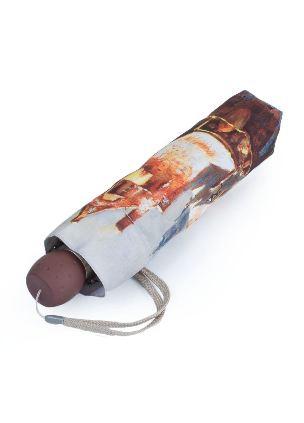 Сіра жіноча парасолька напівавтомат z23625-5033 Zest середня (262976541)