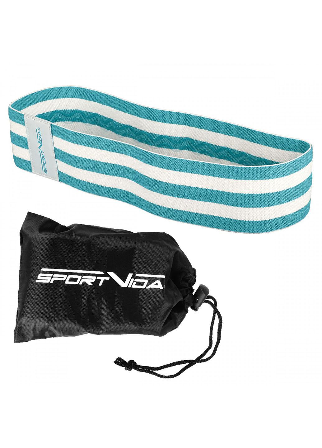 Резинка для фітнесу та спорту із тканини Hip Band Size L SV-HK0253 SportVida (258512588)