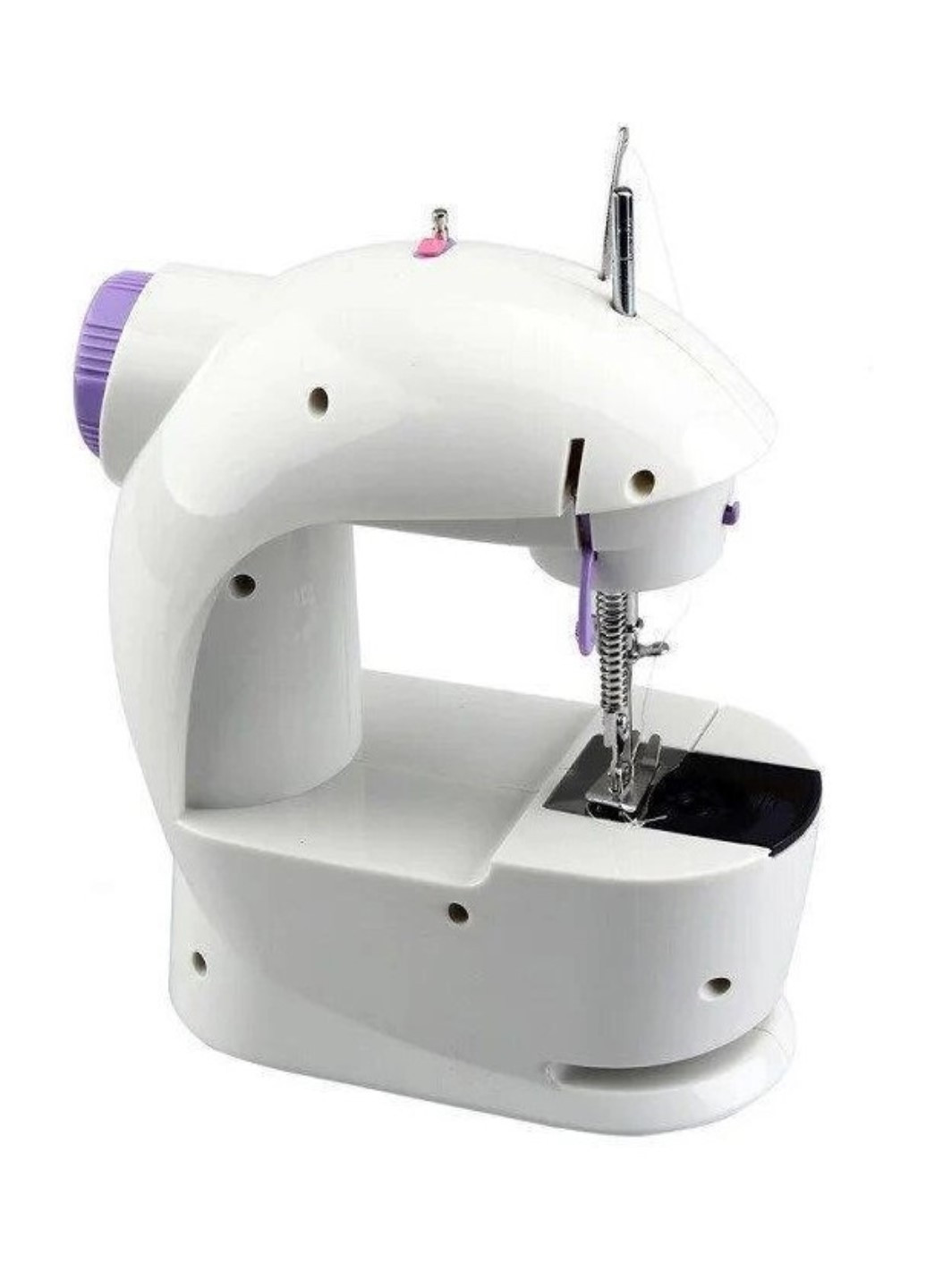 Мини швейная машинка 4 в 1 с педалью и адаптером Mini Sewing Machine FHSM 201 Francesco Marconi (260479115)