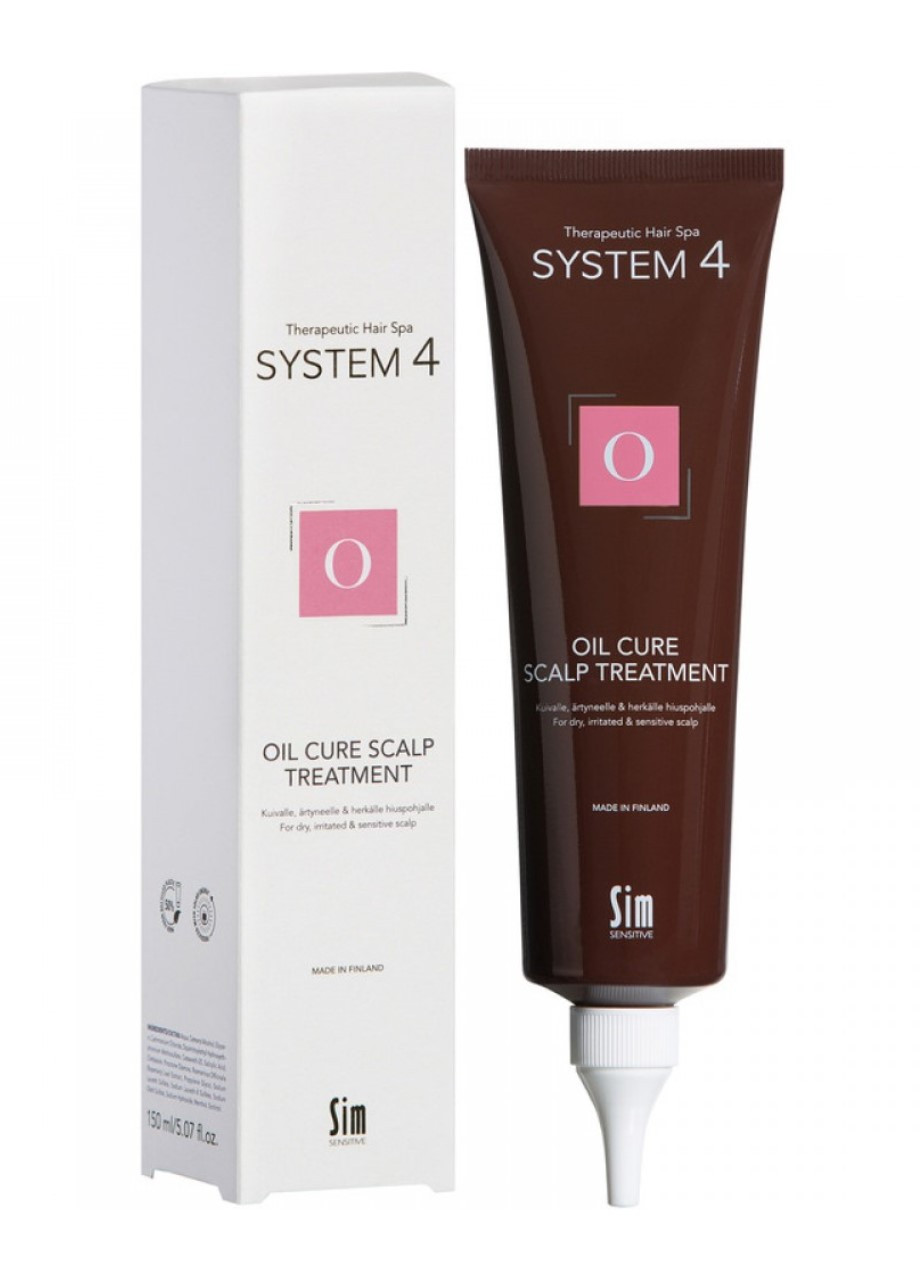Пилинговая маска для кожи головы SIM Sensetive System 4 Oil Cue Scalp treatment O 150 ml Sim Sensitive (267577900)