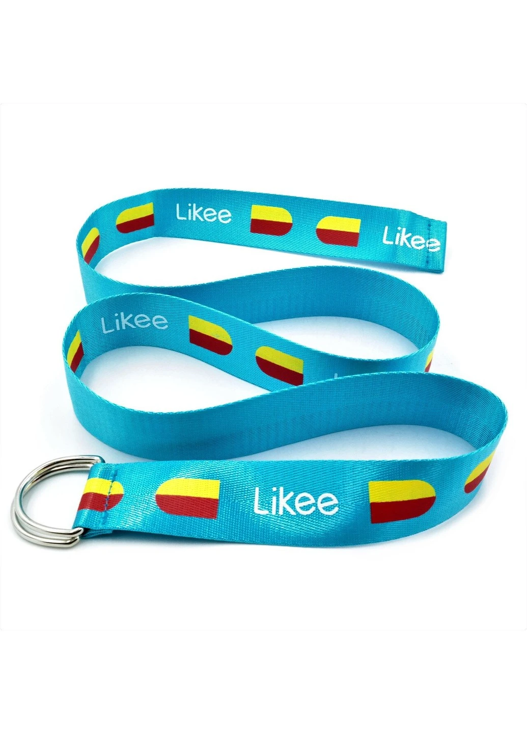 Тканинний ремень Likee Блакитний (new-likee-017) Weatro (272596161)