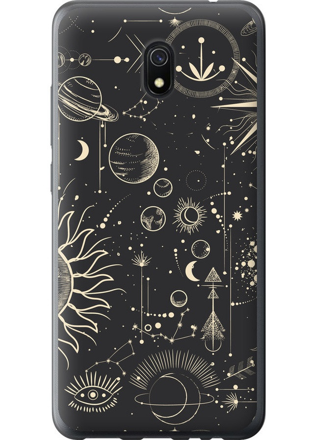 2D пластиковый чехол 'Фаза луны' для Endorphone Xiaomi Redmi 8A (258085111)