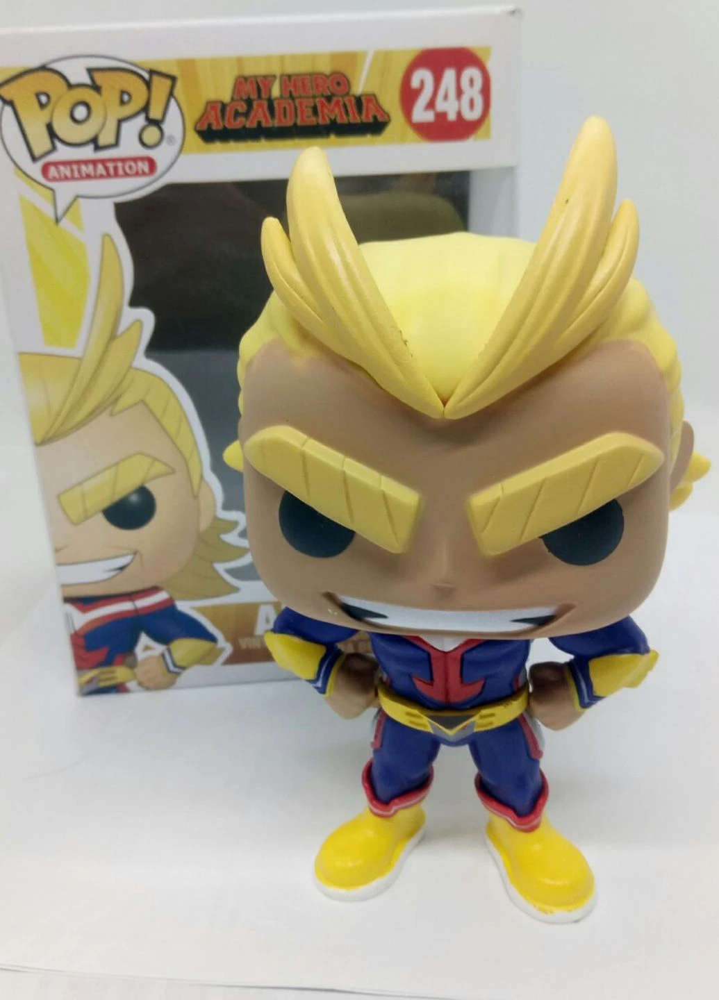 ALL Might My Hero Academia РОР аниме коллекционная виниловая фигурка Ол Майт Академия Героев аниме Funko (276964367)