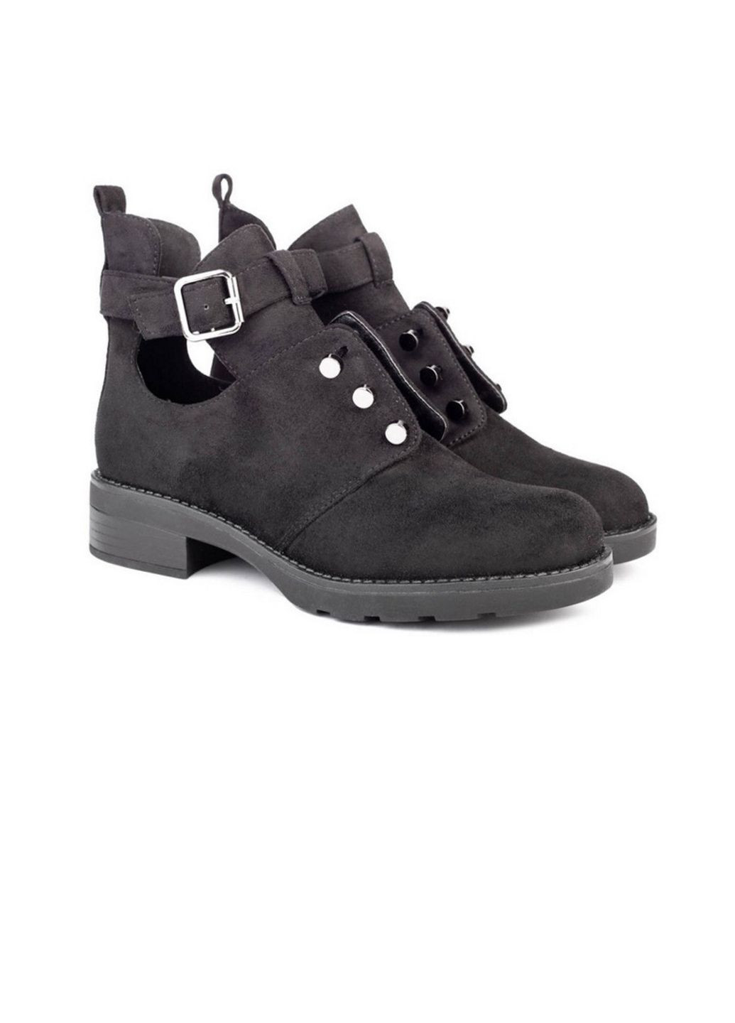 Осенние ботинки женские бренда 8100011_(1) Stilli из искусственной замши