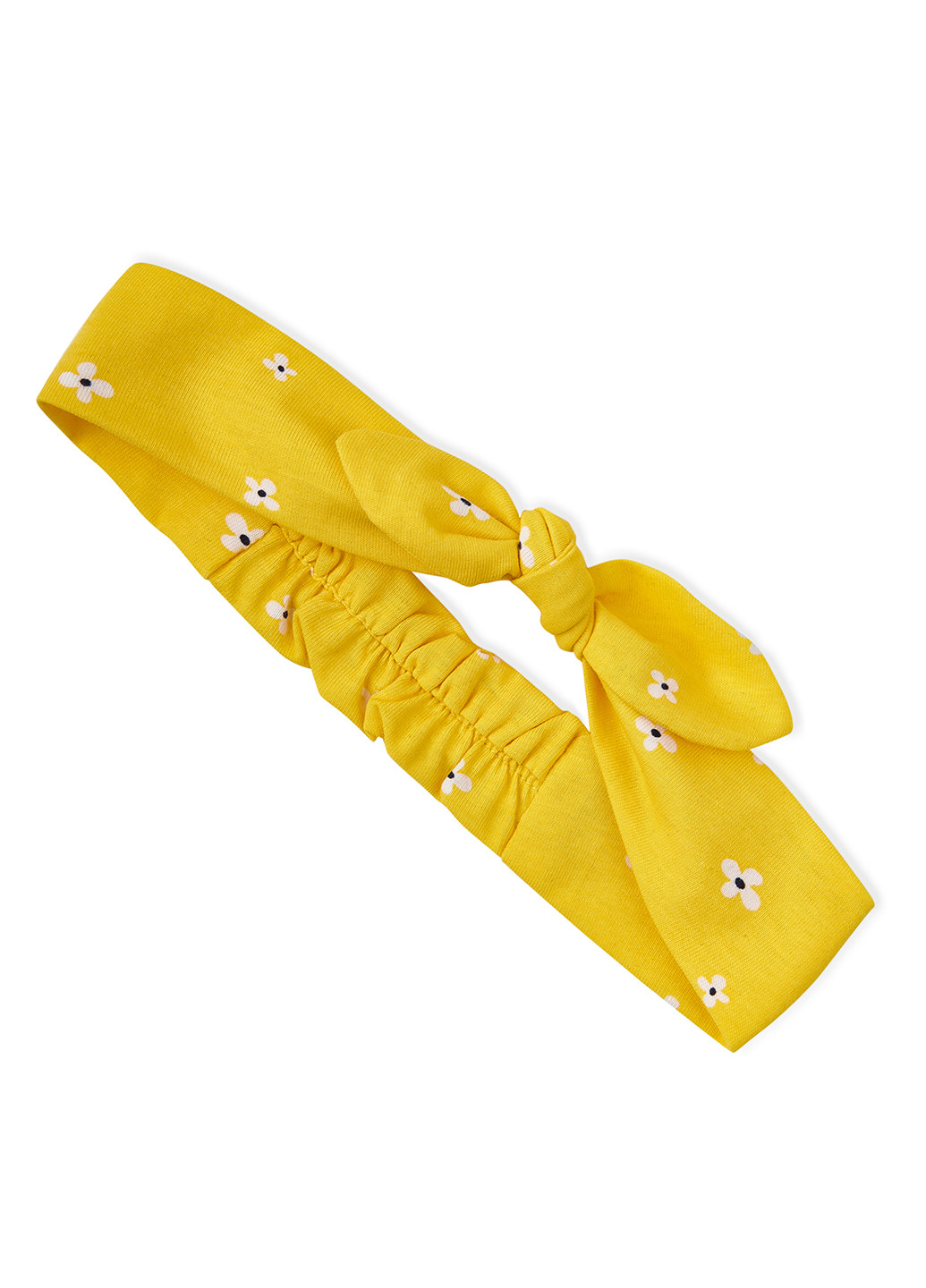 Повязка для девочки желтая "Цветы" KRAKO (258412853)
