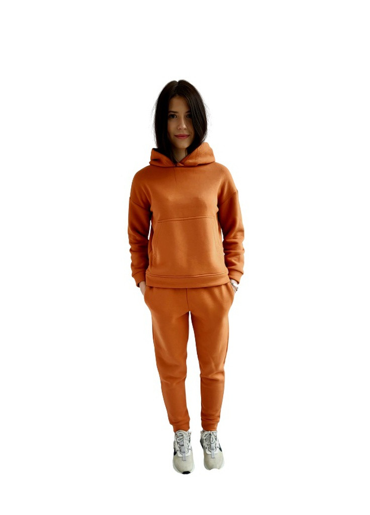 Женский спортивный костюм оранжевый No Brand (258260601)