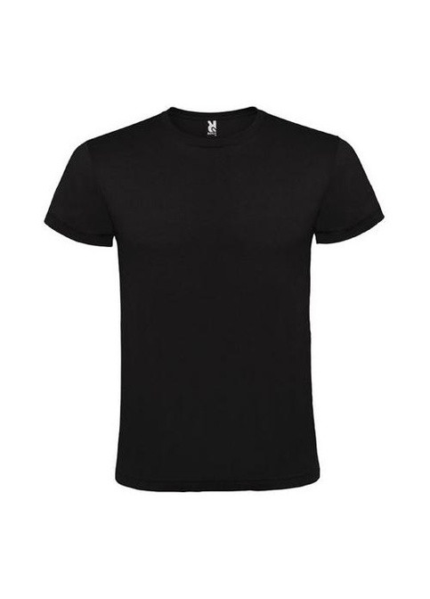 Черная футболка atomic 150 черный xl Roly