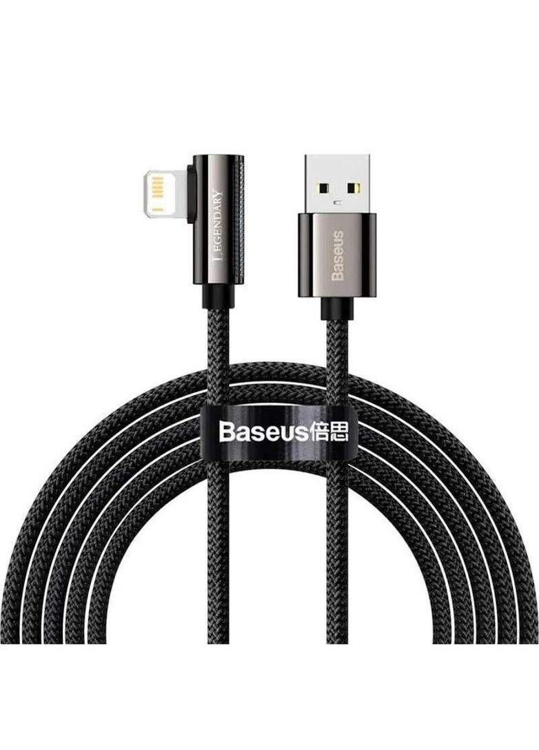 Дата кабель Baseus Legend Series Elbow USB to Lightning 2.4A (2m) (CALCS-A01) USAMS (259181116)