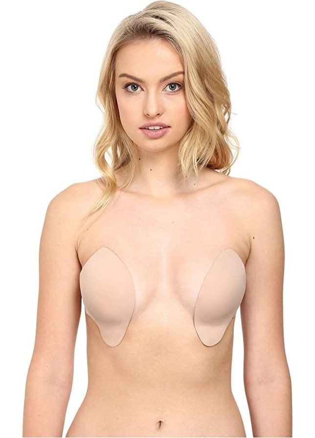 Бежевый бюстгальтер отдельные чашки fly bra No Brand