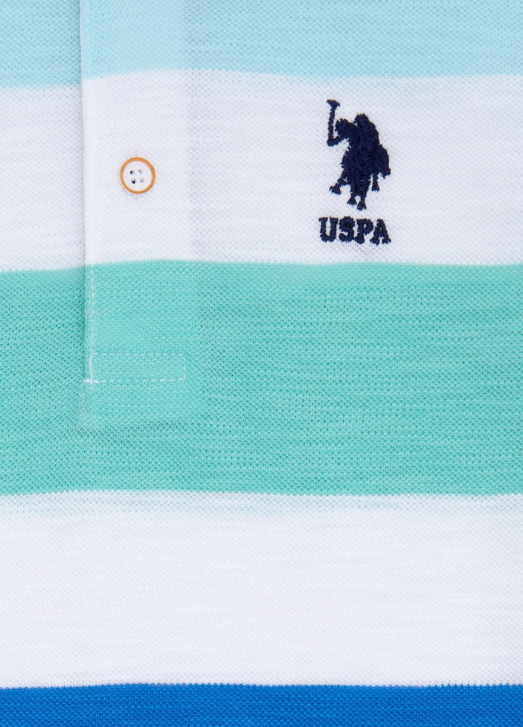 Синяя детская футболка-футболка u.s/ polo assn. на мальчика для мальчика U.S. Polo Assn.