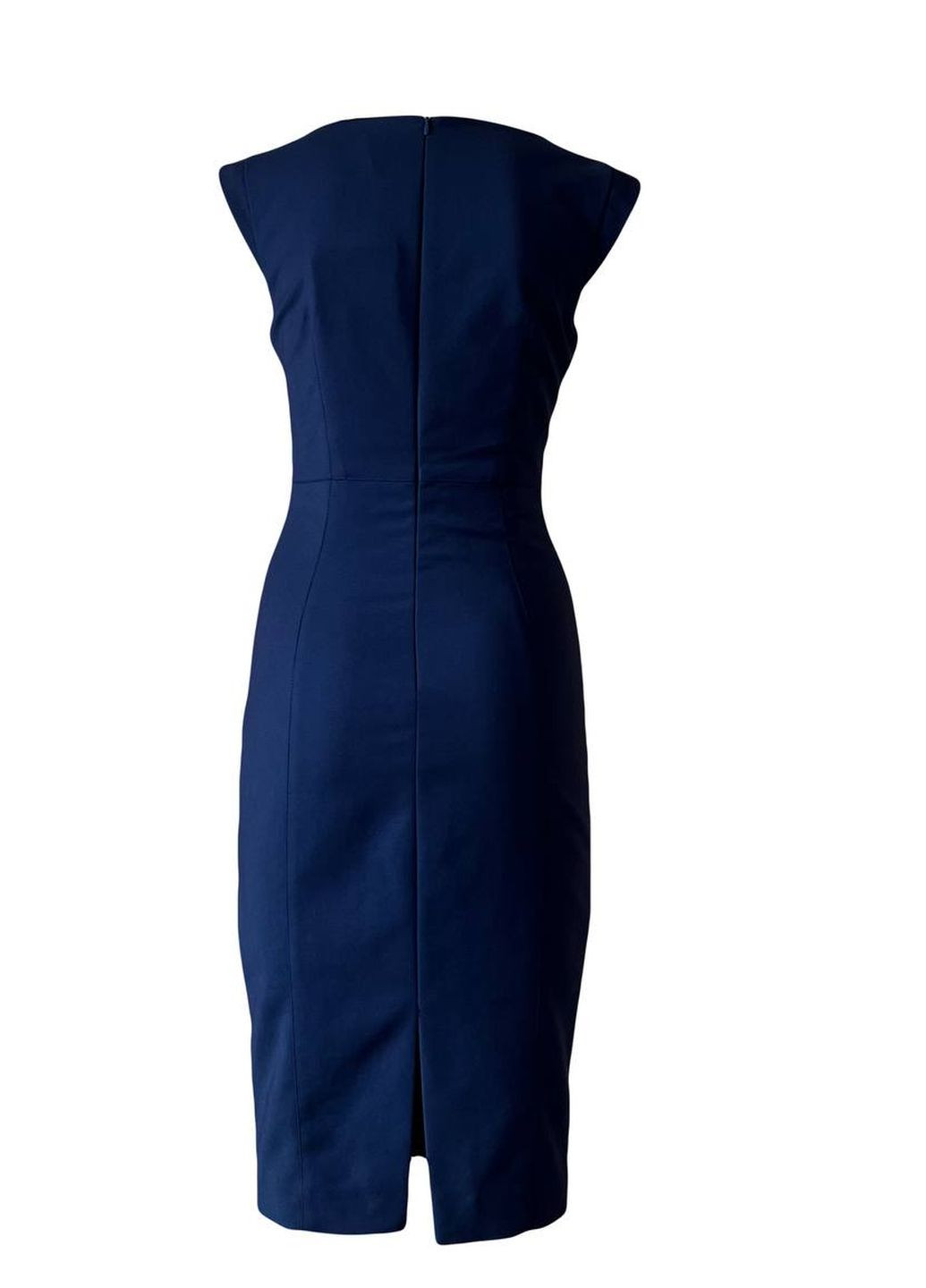 Темно-синее кэжуал платье Kocca однотонное