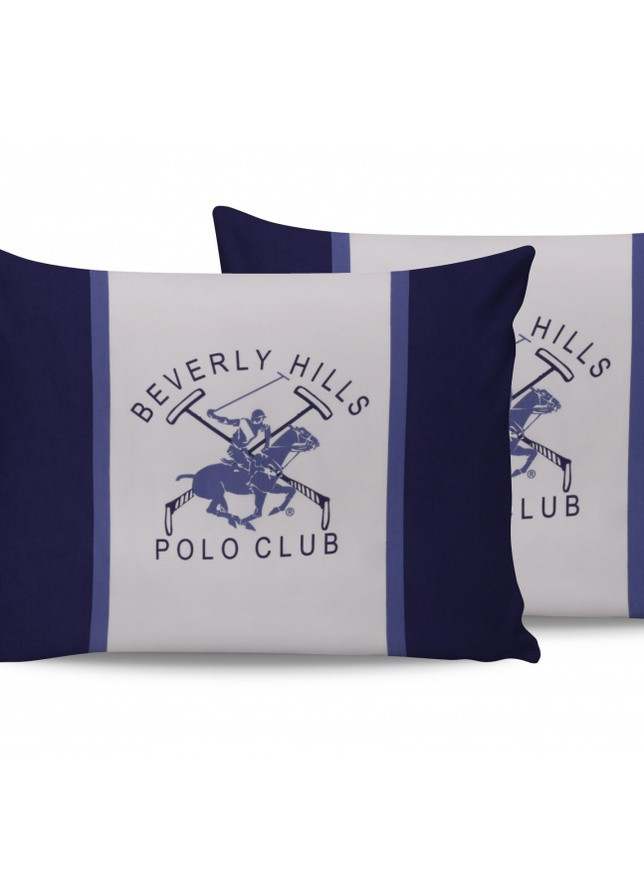 Наволочки - BHPC 029 Blue 50*70 (2 шт) Beverly Hills Polo Club (258757234)