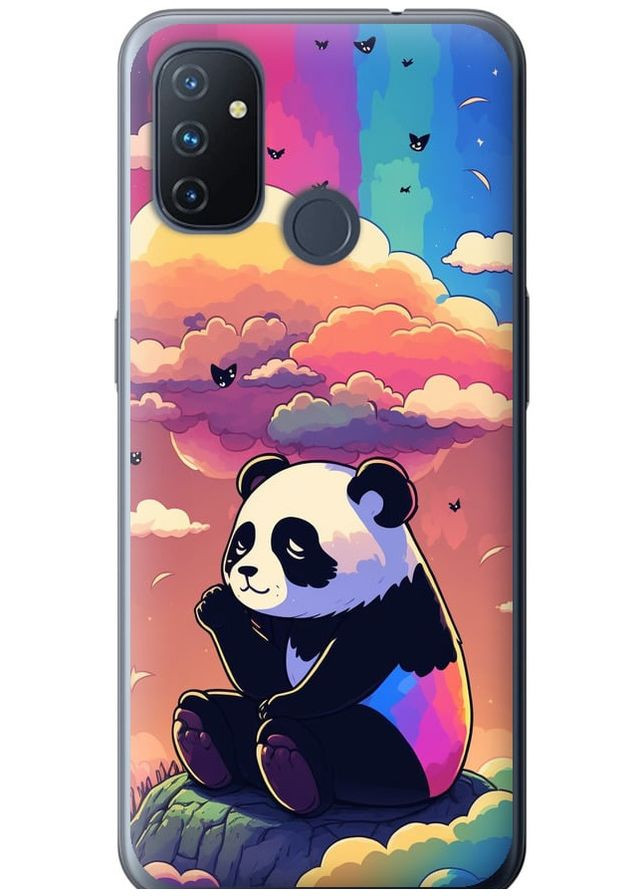 Силіконовий чохол 'Панда в хмарах' для Endorphone OnePlus Nord N100 (276316185)