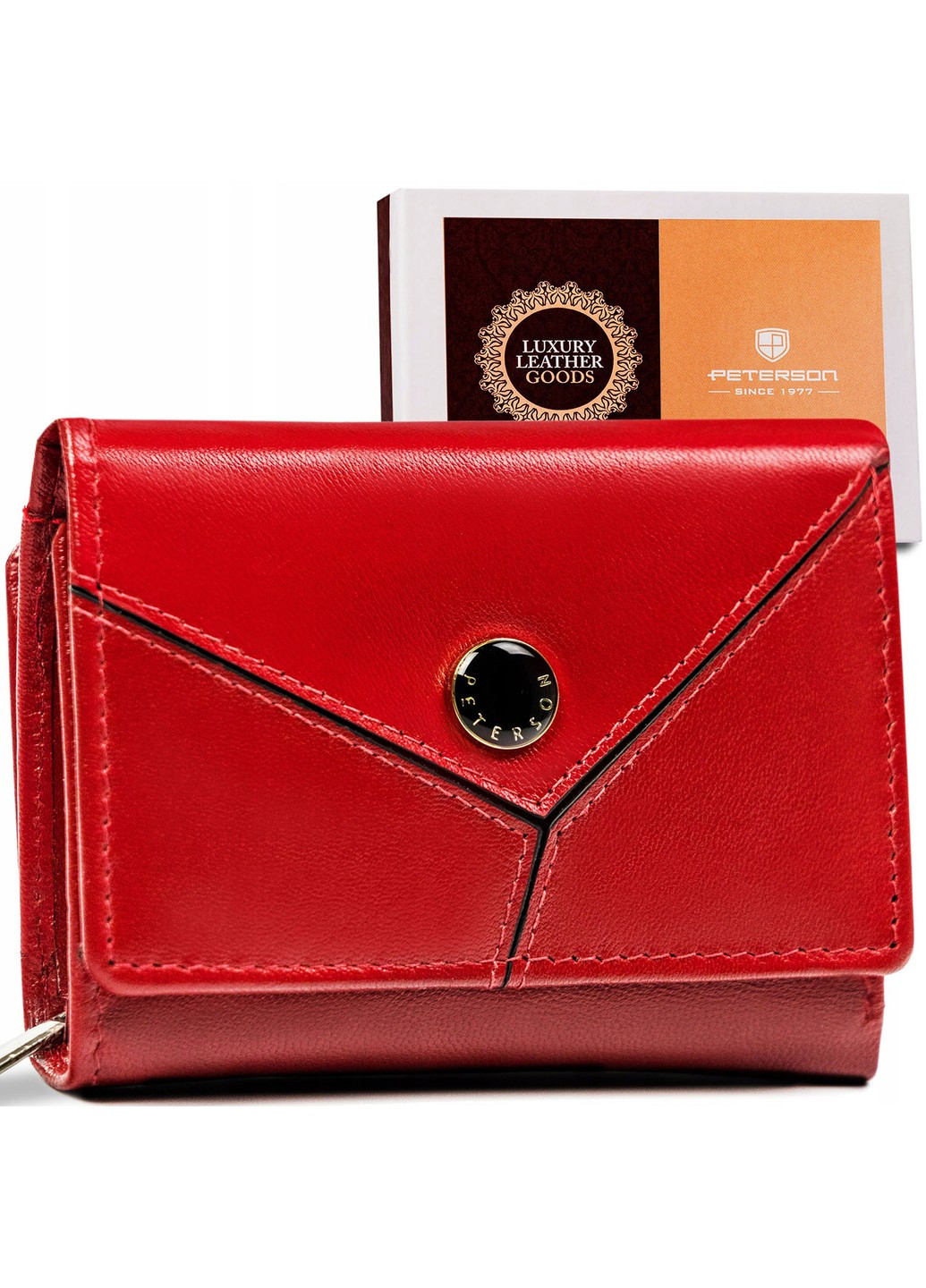 Кошелек женский кожаный PTN RD-02-GCL-Y Peterson (266138473)