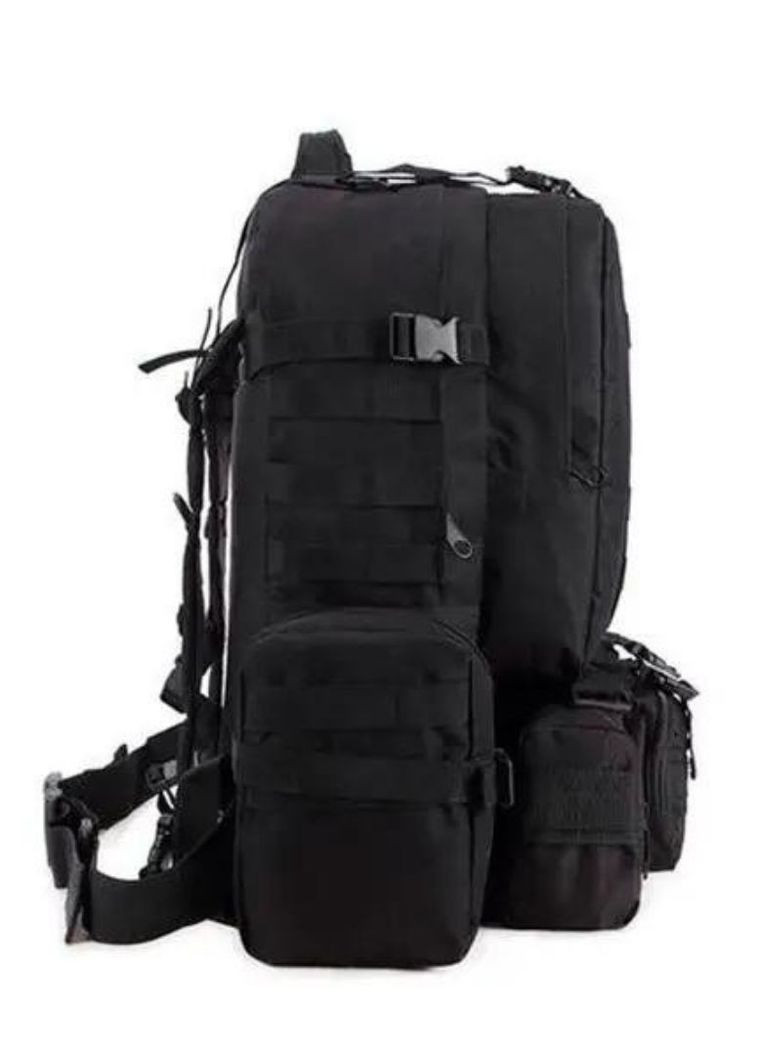 Тактический военный рюкзак 4 в 1 ЧЕРНЫЙ (GR- 168_885) XPRO (261330191)