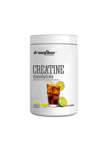 Креатин Creatine Monohydrate 500 g (Cola lime) Ironflex (260741187)