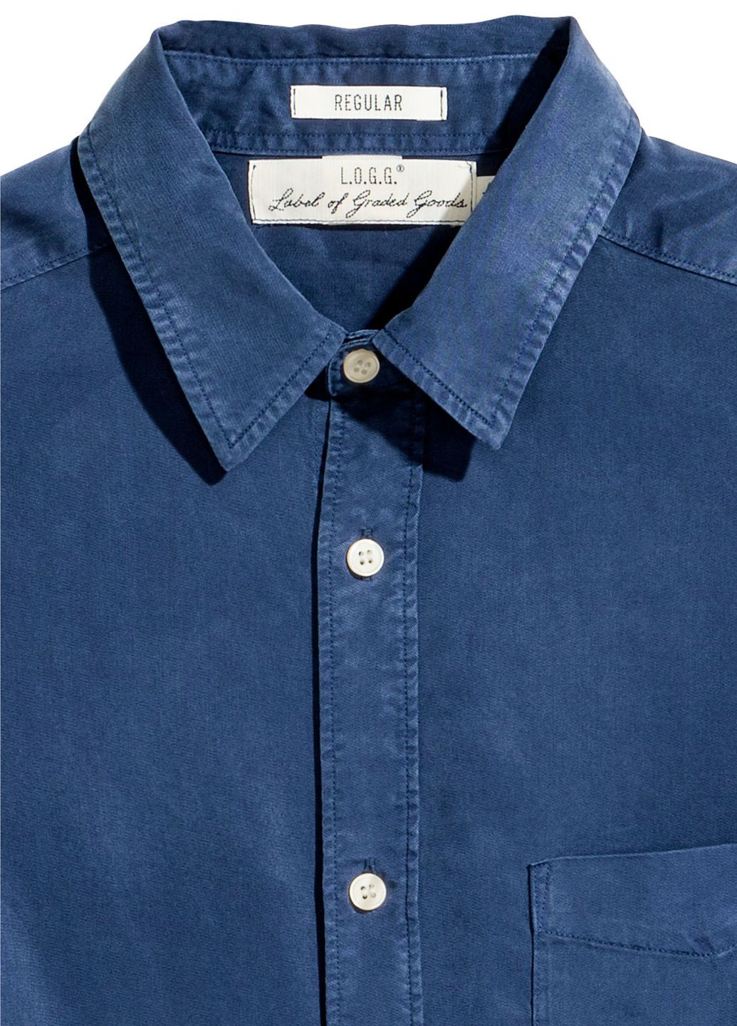 Сорочка демісезон,синій, H&M (263691341)