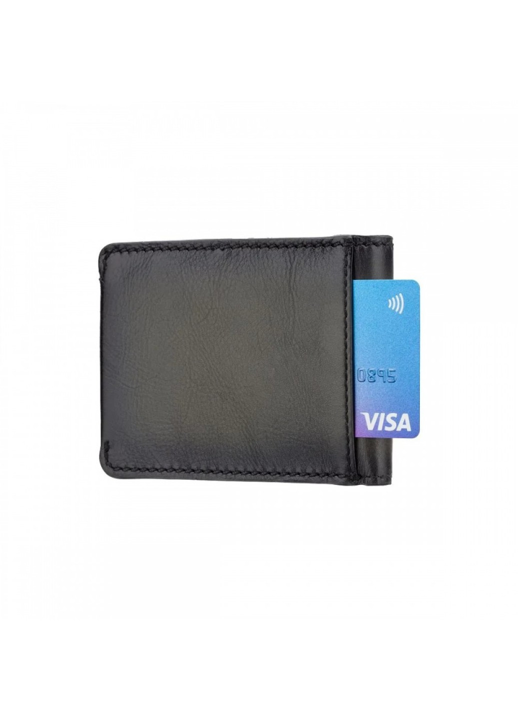Vesconti MT90 VESPA (Smoke Grey Burnish) Чоловічий шкіряний гаманець Visconti (261856026)