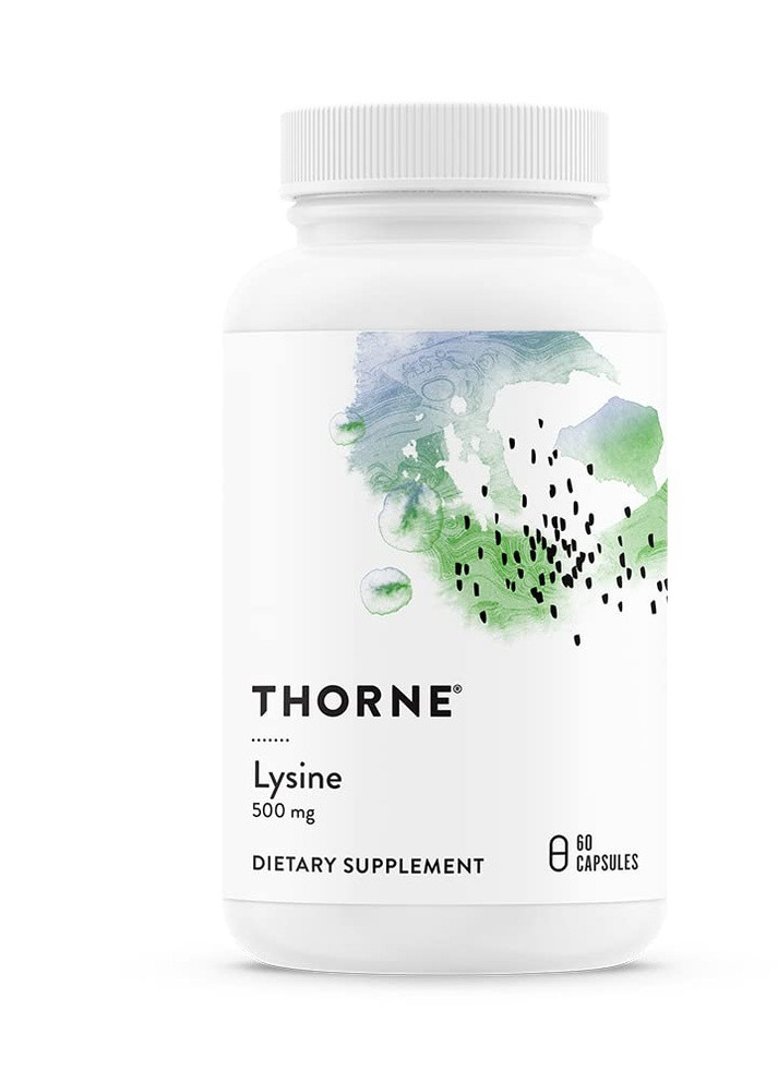L-лізин L-Lysine 60 caps Thorne Research (258966721)