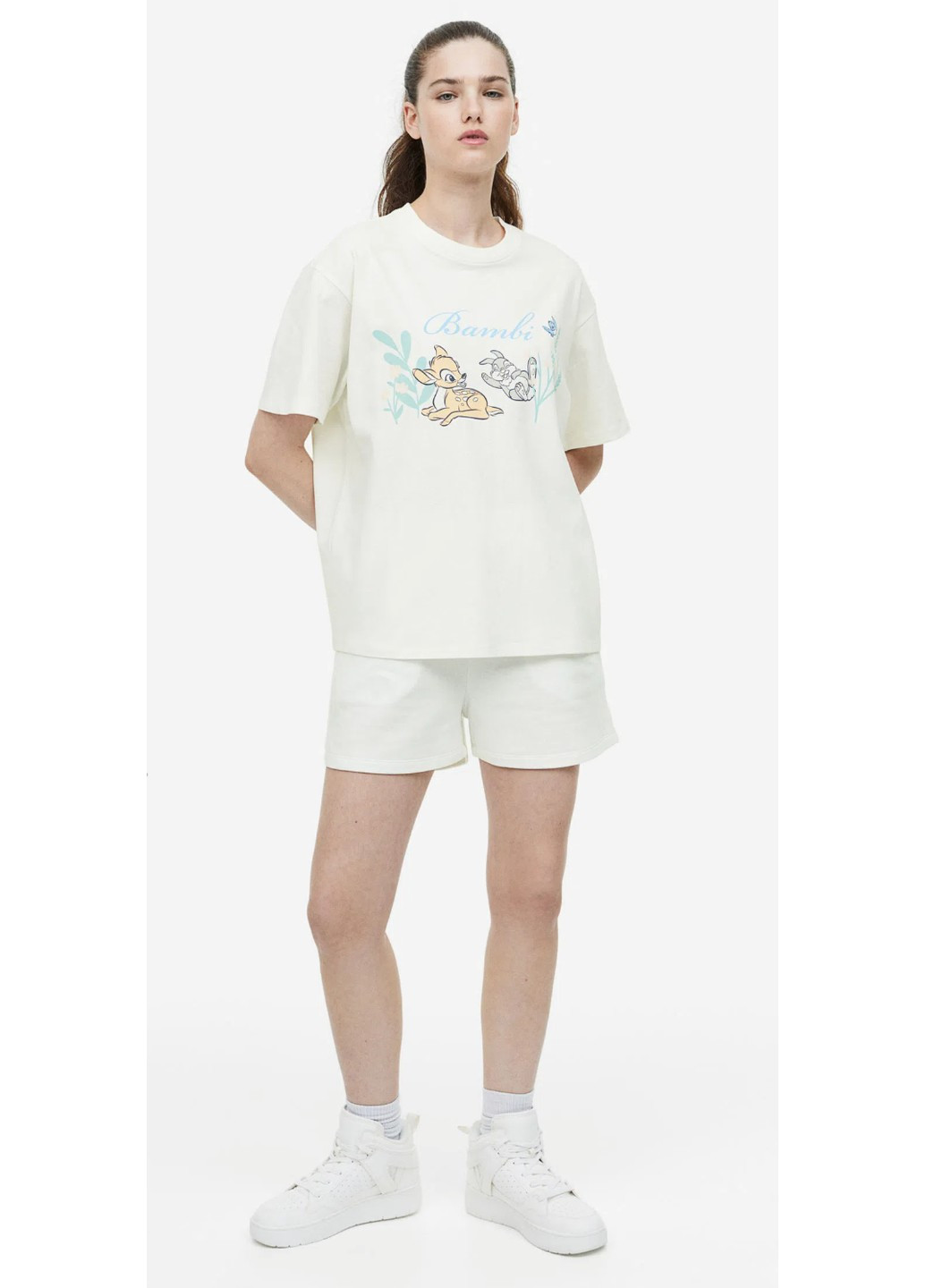 Біла літня жіноча футболка н&м (56007) xs біла H&M