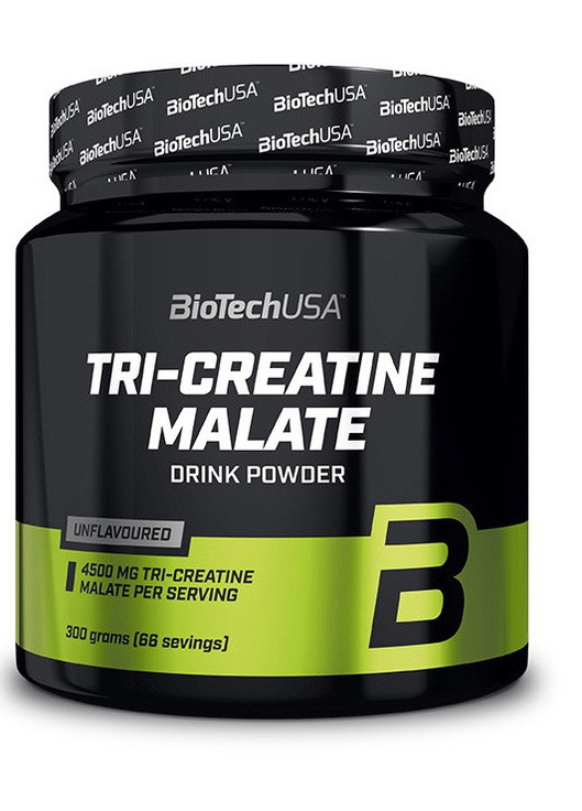 Tri Creatine Malate 300 g /60 servings/ Biotechusa (256720274)