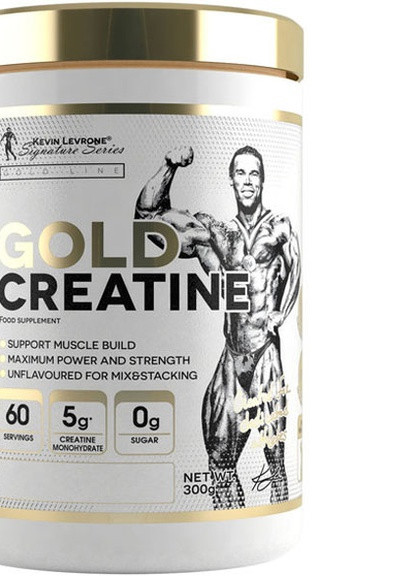 Gold Creatine 300 g /60 servings/ Unflavored Kevin Levrone (257252598)