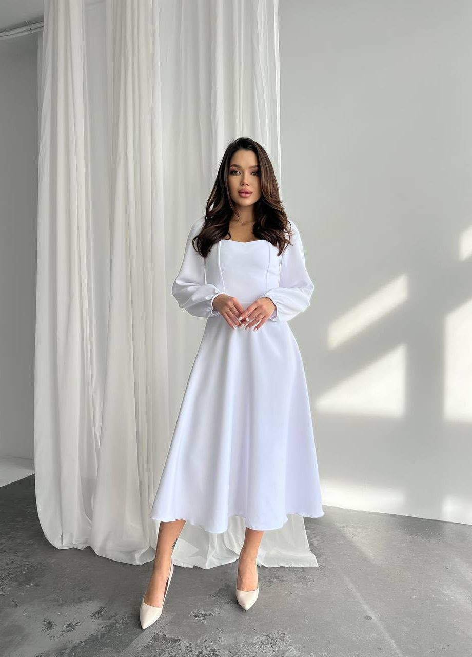 Белое женское платье Украина