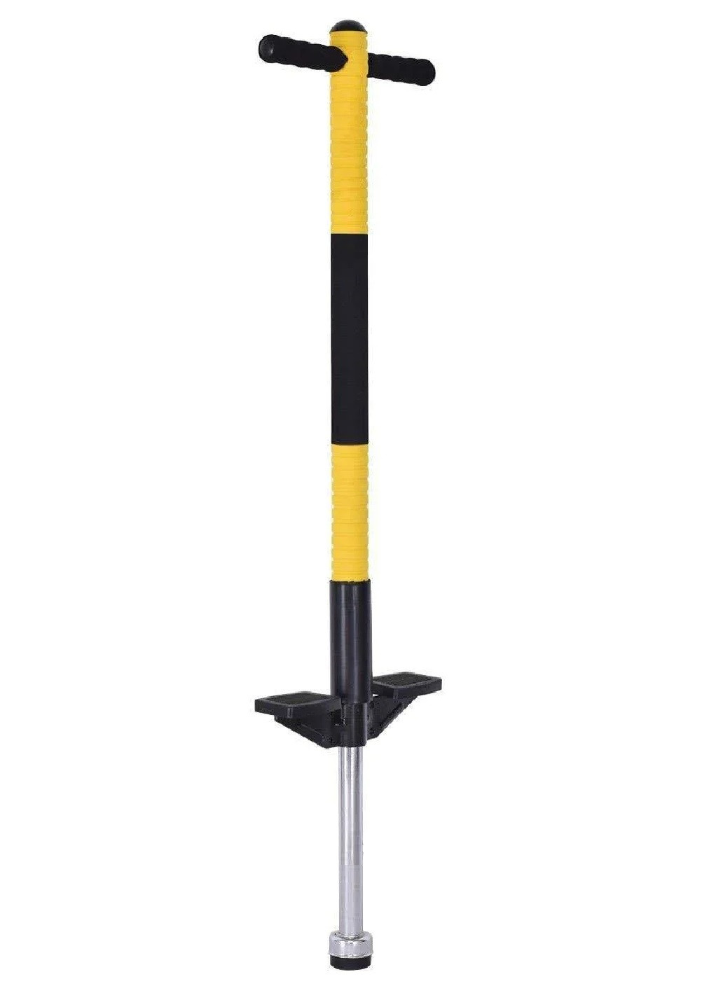 Палка прыгалка кузнечик джампер тренажер пого стик 95 х 24 см (473905-Prob) Черно-желтый Unbranded (256787285)