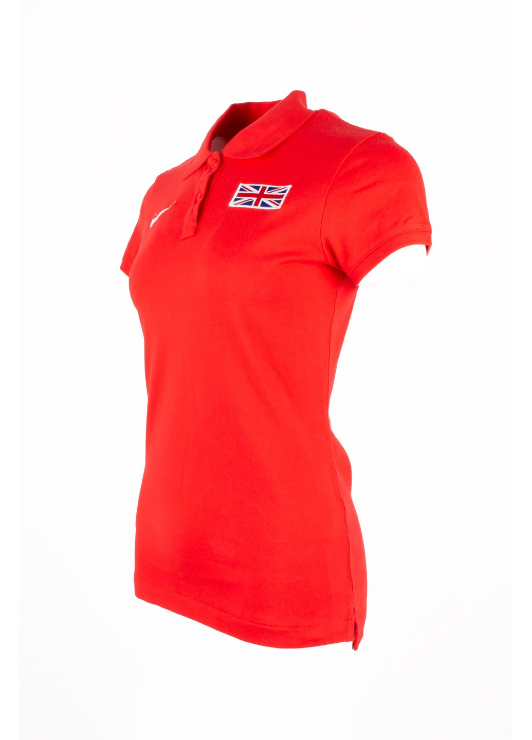 Красная летняя футболка женская polo 652585 Nike