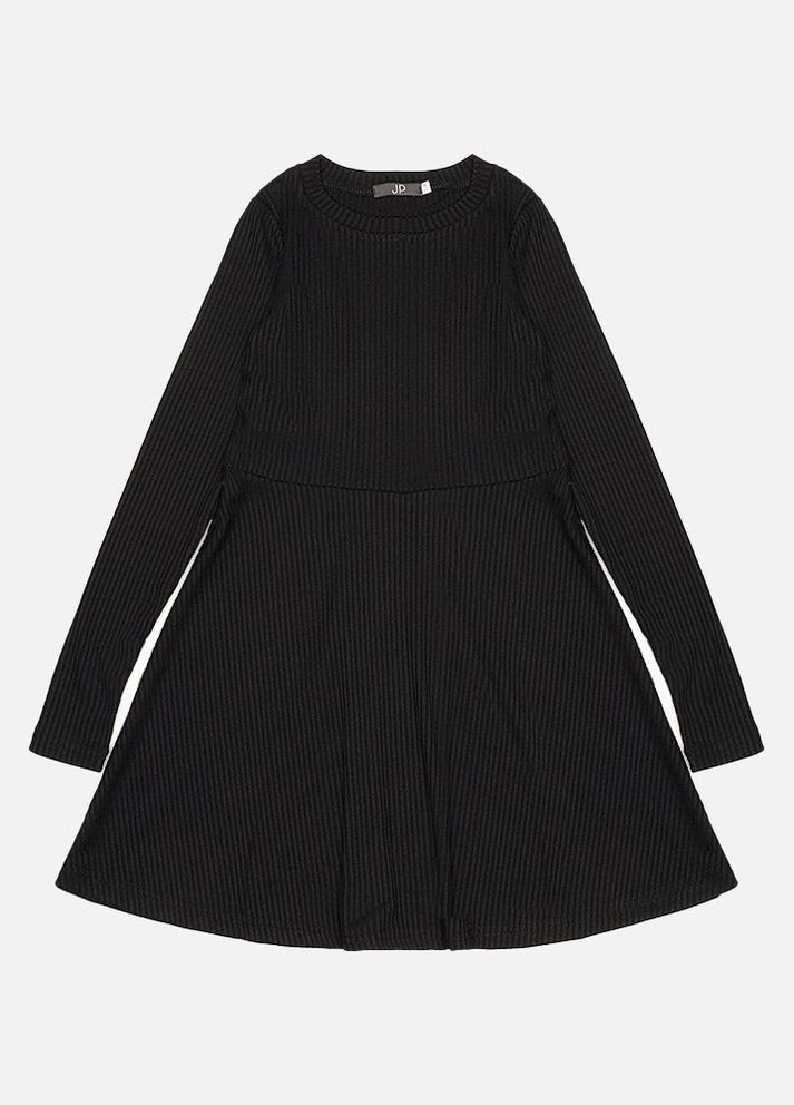 Чёрное платье для девочки цвет черный цб-00221641 Jak Pani (260355863)