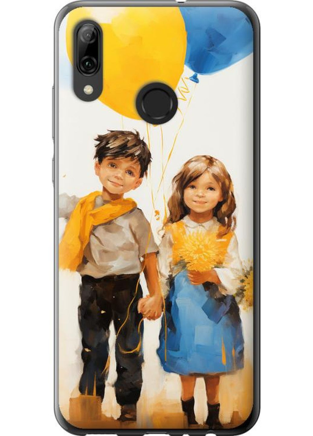 Чохол на Huawei P Smart 2019 Діти з кульками MMC (268123083)