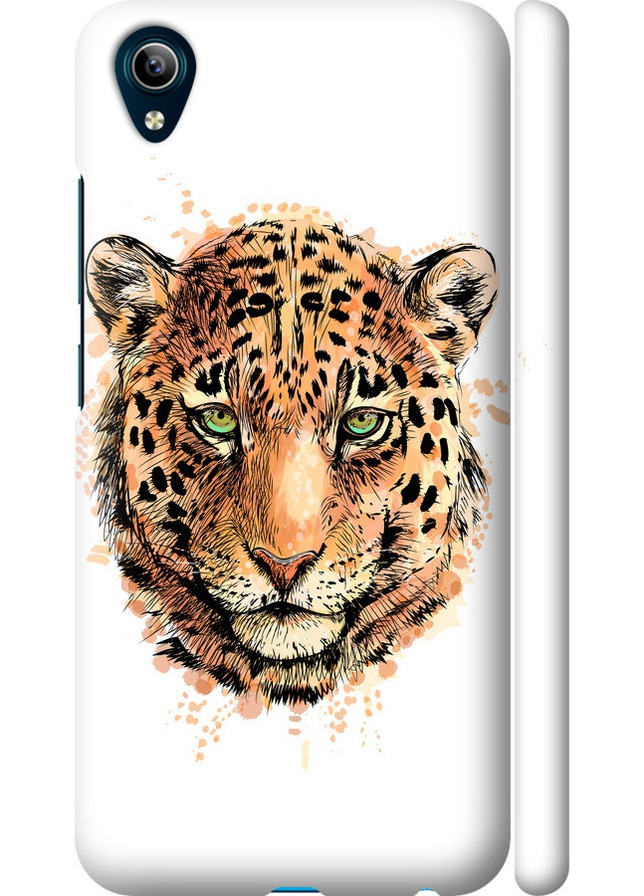 3D пластиковий матовий чохол 'Леопард v2' для Endorphone Vivo Y91C (258082635)