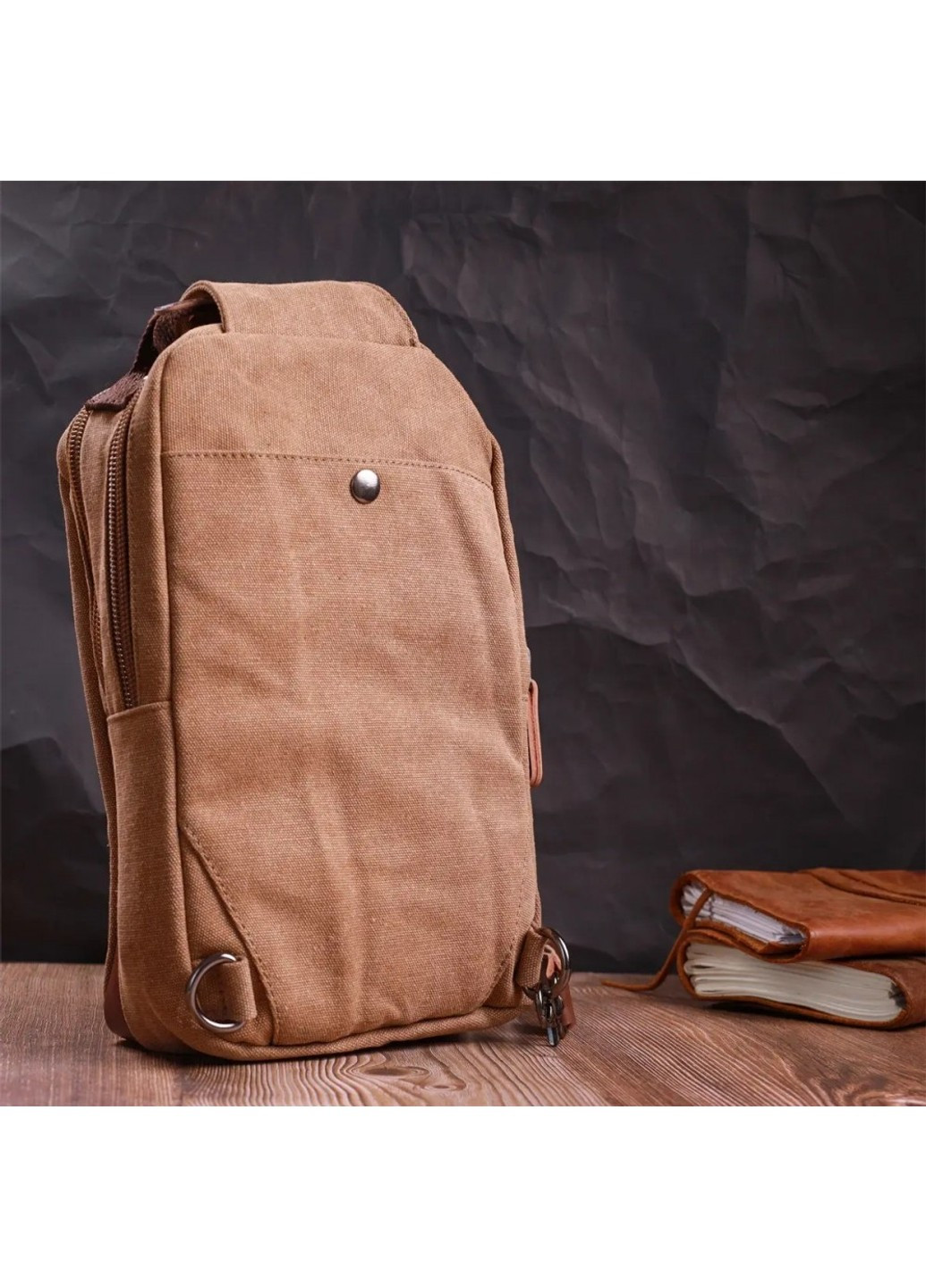 Чоловіча сумка-слінг із текстилю 22191 Vintage (269692635)