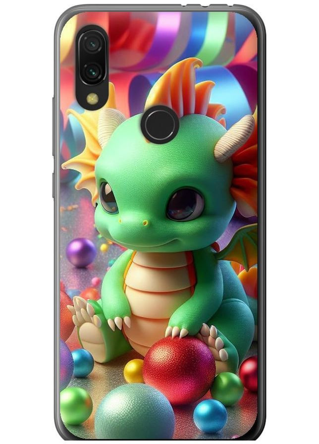 Силиконовый чехол 'Веселый дракончик' для Endorphone Xiaomi Redmi 7 (275460716)