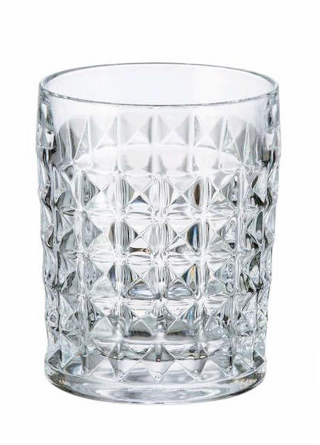 Набір склянок низьких 230 мл Diamond 6 шт для віскі богемське скло арт. 2KE38/99T41/230 Bohemia (265214840)