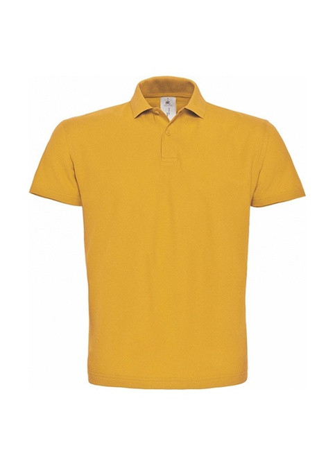 Желтая футболка-тенниска для мужчин B&C