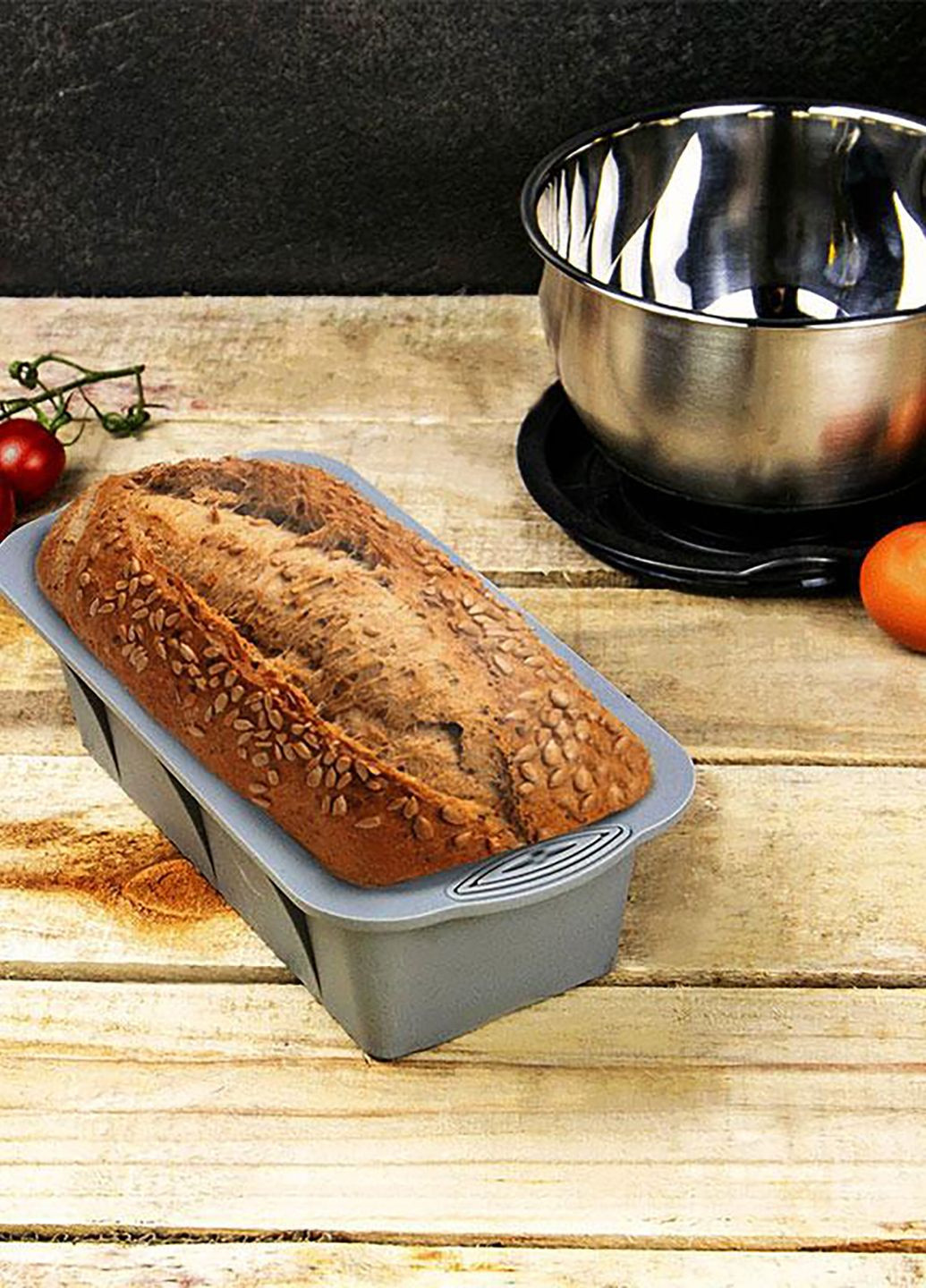 Форма для випікання хліба силіконова 25х11.5х6 см Kitchen Master (274382564)