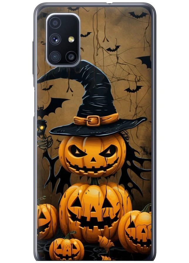 Силиконовый чехол 'Halloween 1' для Endorphone Samsung Galaxy M51 M515F (266806216)