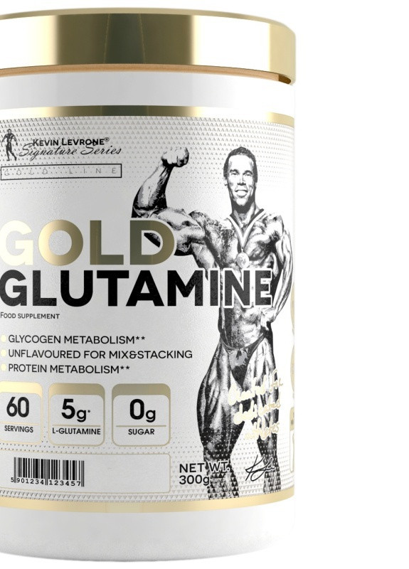 Глютамін Gold Glutamine 300 g Kevin Levrone (257087221)
