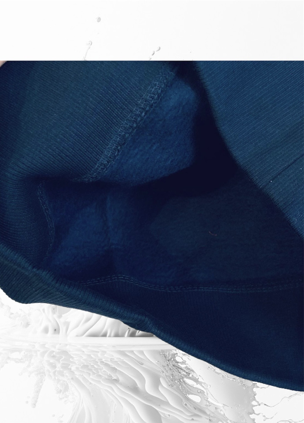 Tommy Hilfiger світшот темно-синій поліестер, трикотаж, фліс